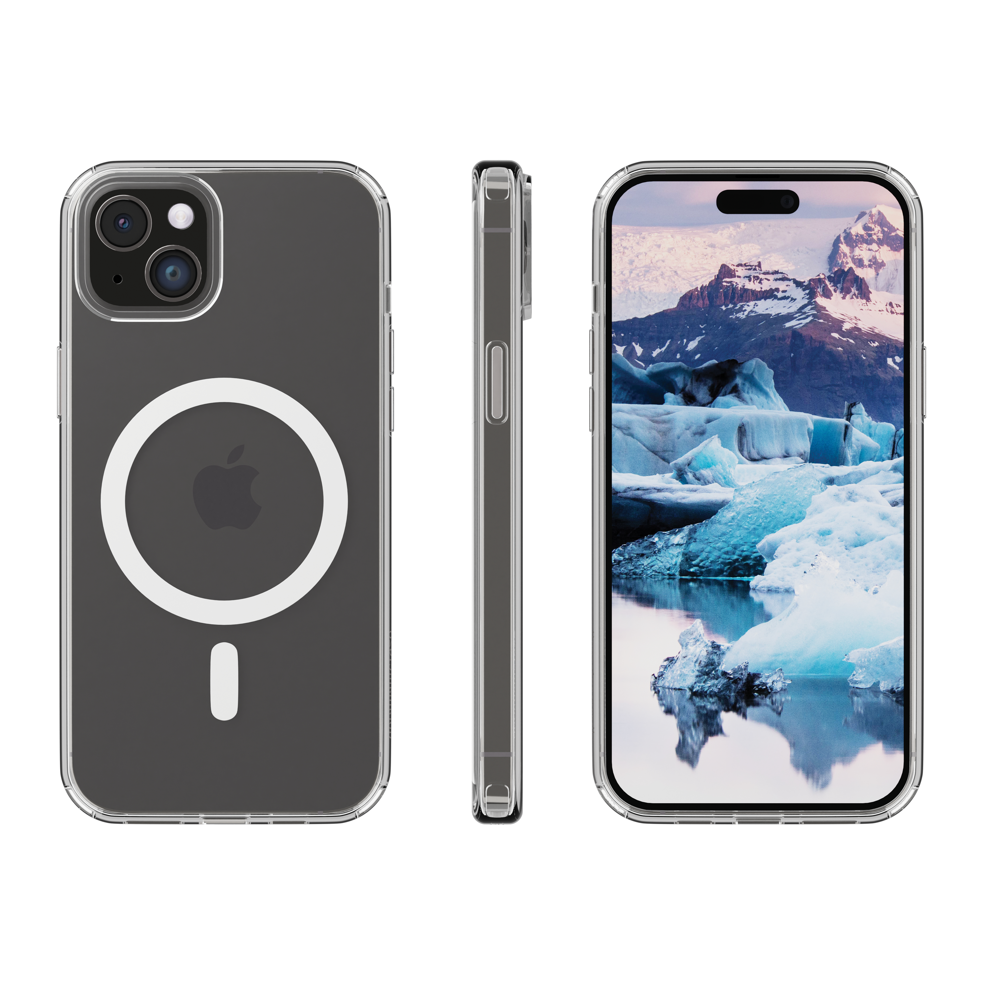 dbramante1928 Iceland Pro - Hintere Abdeckung für Mobiltelefon - transparent, weiß Kunststoff Apple, Ansicht 4