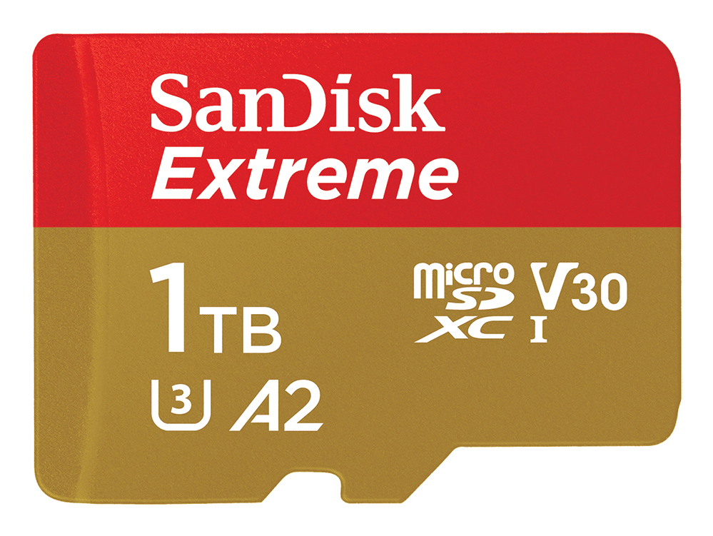 SanDisk Extreme - Flash-Speicherkarte (microSDXC-an-SD-Adapter inbegriffen), Ansicht 2