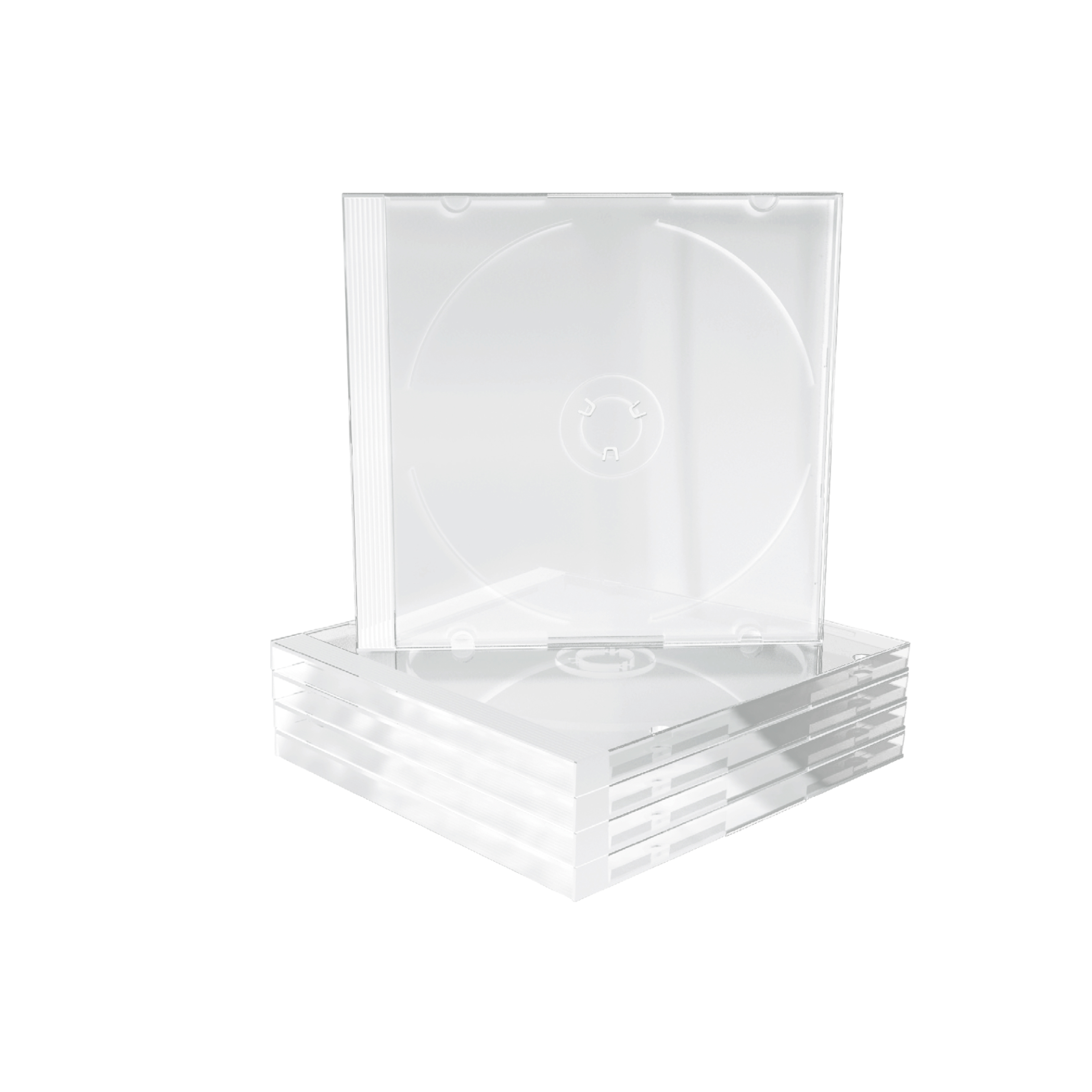 MEDIARANGE BOX31-T - Schmuckschatulle - 1 Disks - Transparent - Kunststoff - 120 mm - RoHS, Ansicht 2