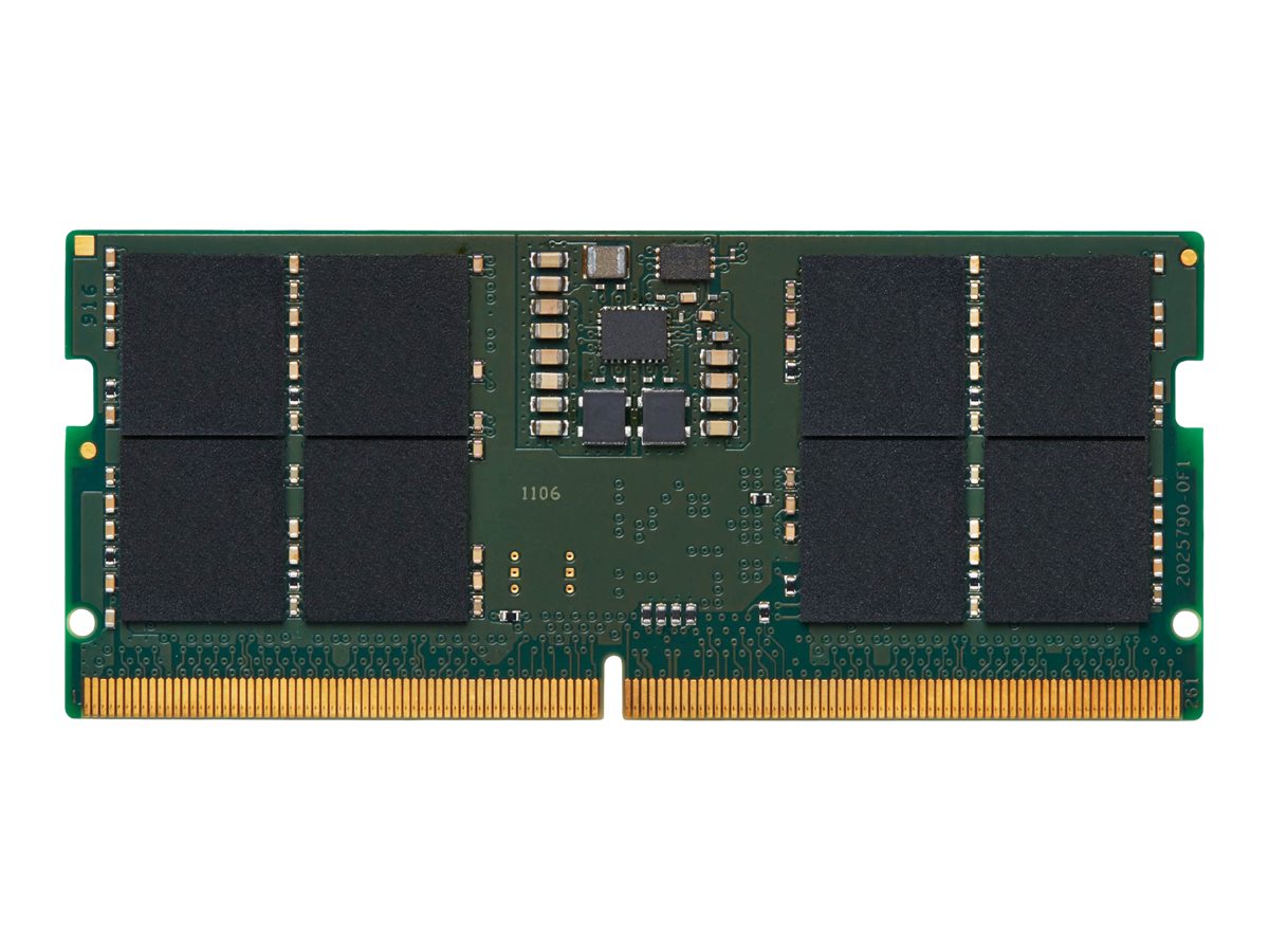 Kingston ValueRAM - DDR5 - Modul - 16 GB - SO DIMM 262-PIN - 4800 MHz / PC5-38400