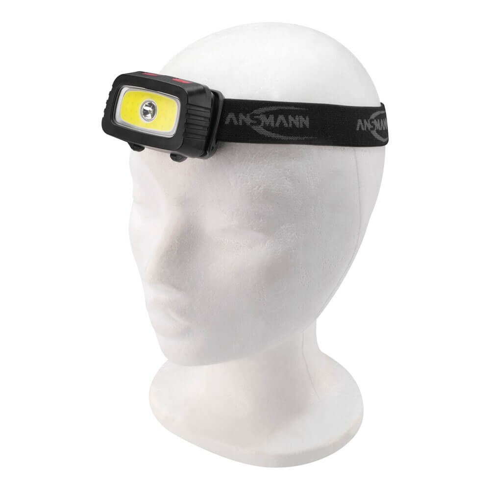 Ansmann HD200B - Stirnlampe - LED - 3 W - Schwarz, Ansicht 2