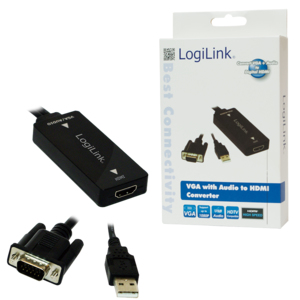LogiLink VGA with Audio to HDMI Converter - Videokonverter, Ansicht 4