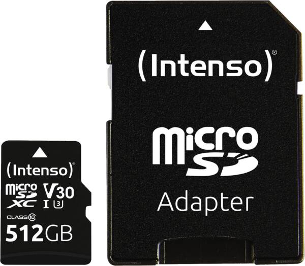 Intenso Micro SDXC Karte UHS - Extended Capacity SD (MicroSDHC), Ansicht 2