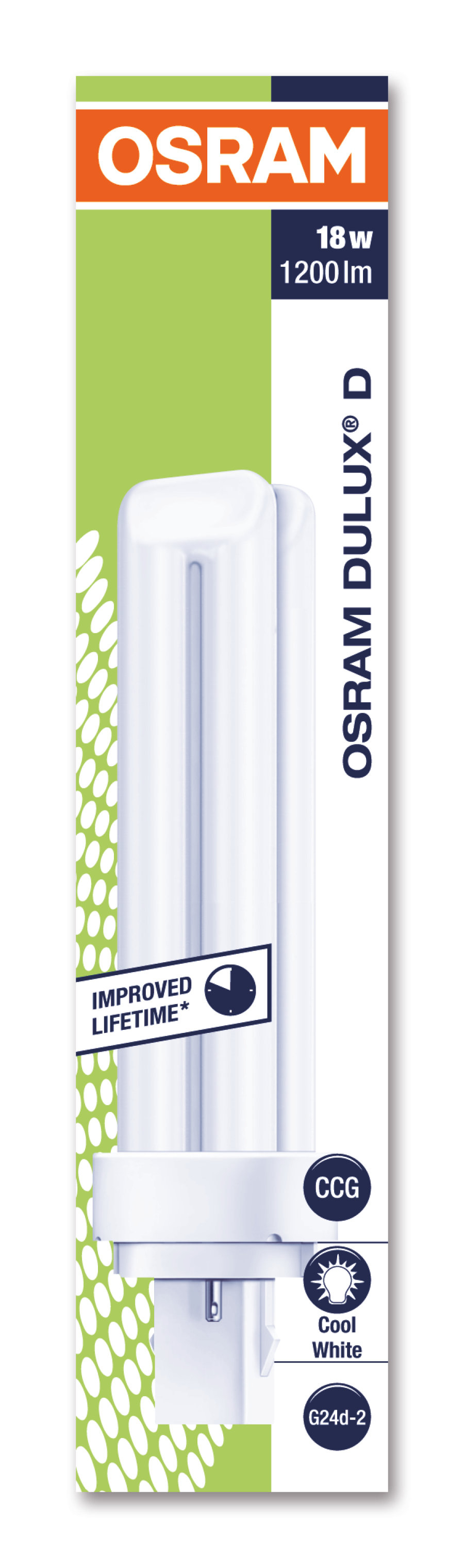 Ledvance Dulux G24D 1200lm 18 Watt/840 130mm - 18 W - G24d-2 - 2P - 10000 h - 1200 lm - Kaltweiße, Ansicht 2