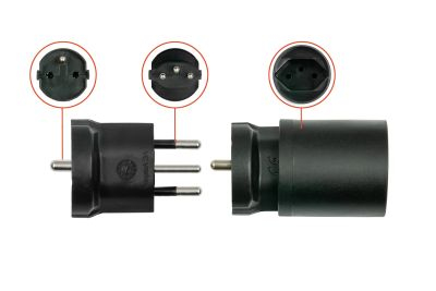 kabelmeister Stromadapter Schweiz Netz St./Schutzkontakt Bu - Adapter, Ansicht 4
