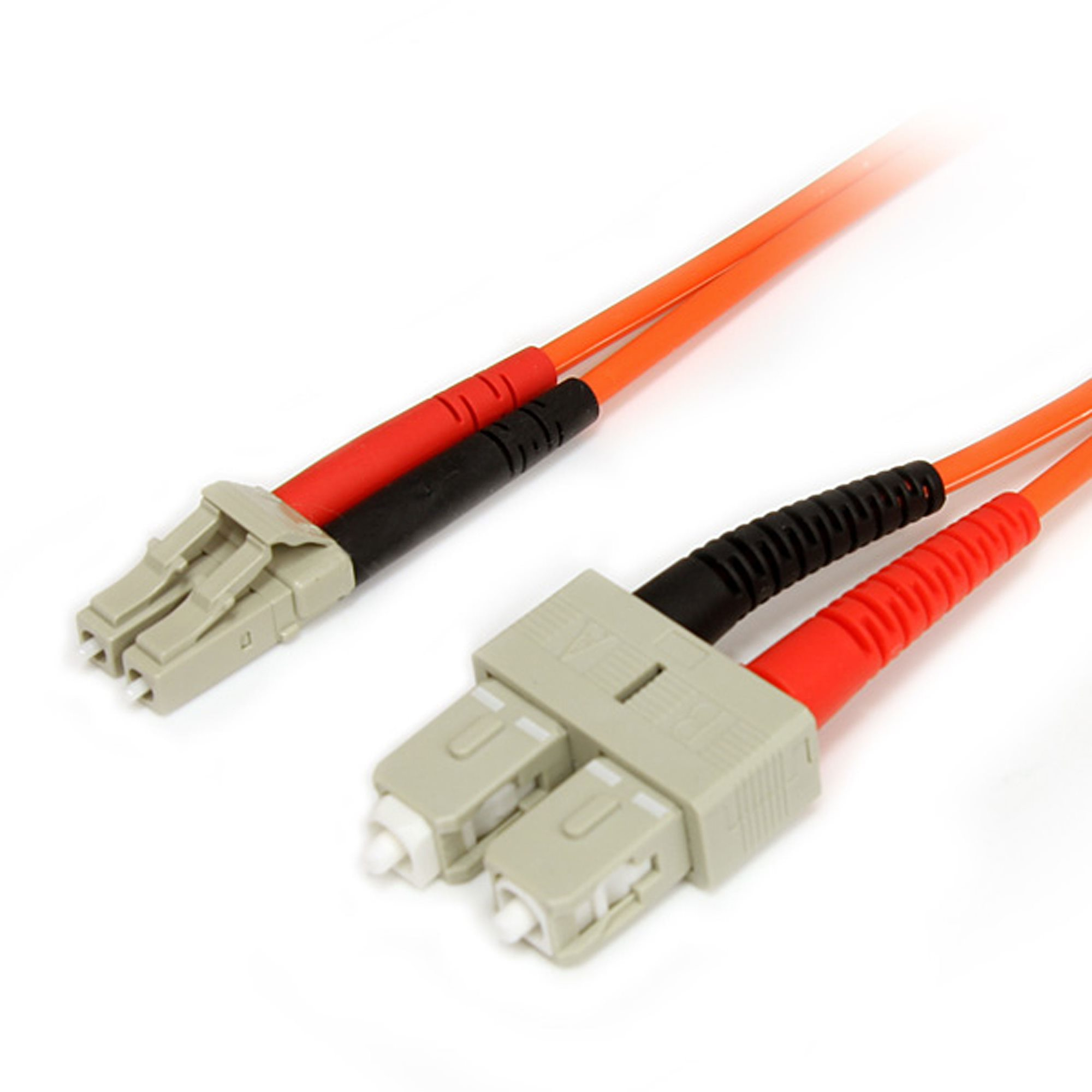 StarTech.com 1m Multimode 62,5/125 Duplex LWL-Patchkabel LC - SC, 1 m, OM1, LC, SC