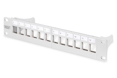DIGITUS Modulares Patch Panel 12-Port