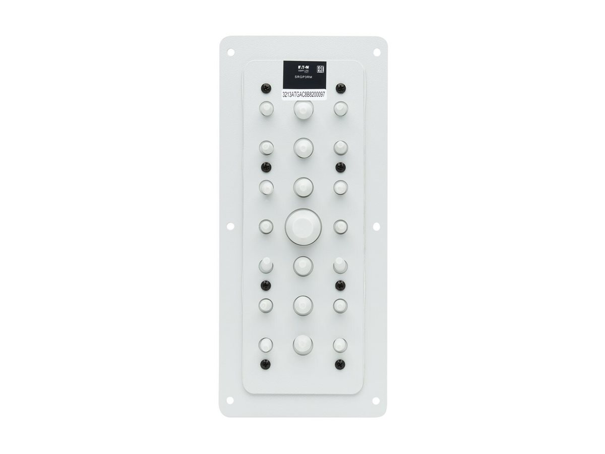 Tripp Eaton Tripp Lite Series SmartRack Cable Entry Gland Plate for NEMA-Rated Enclosure Cabinets 21-Port Membrane