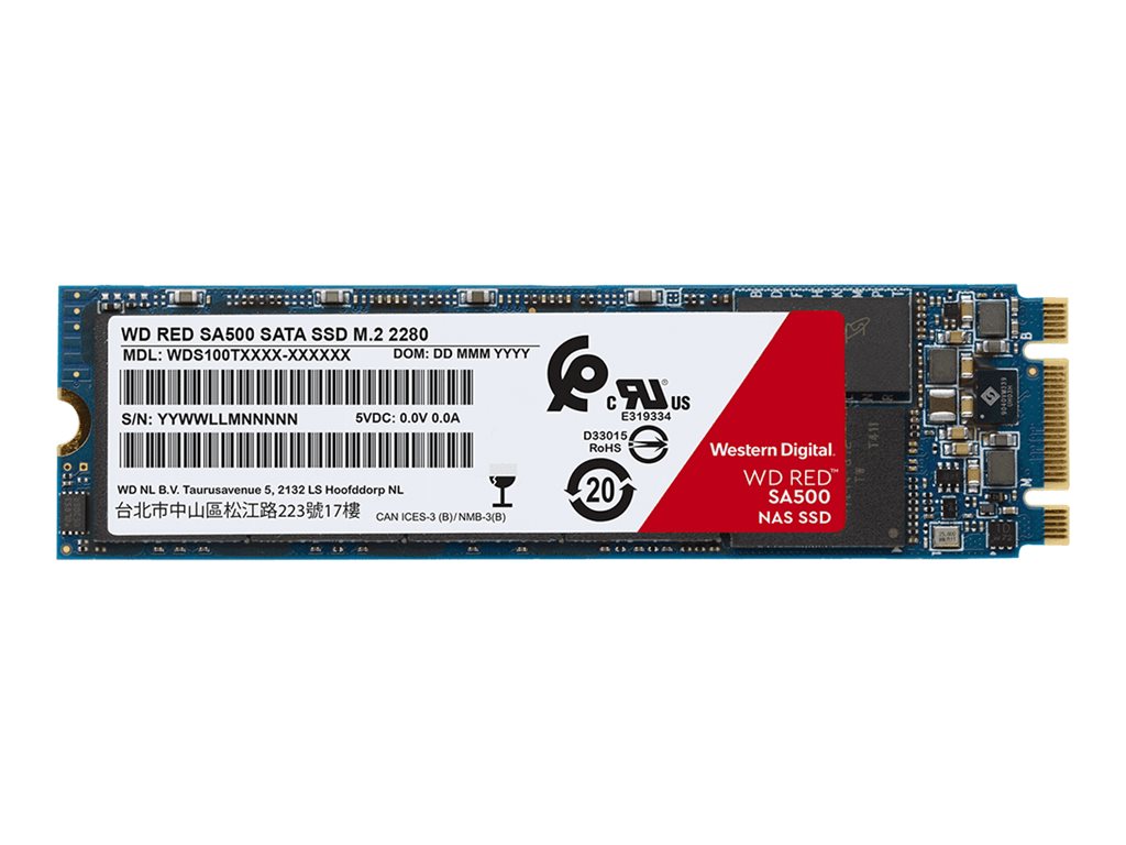 WD Red SA500 NAS SATA SSD WDS100T1R0B - 1 TB SSD