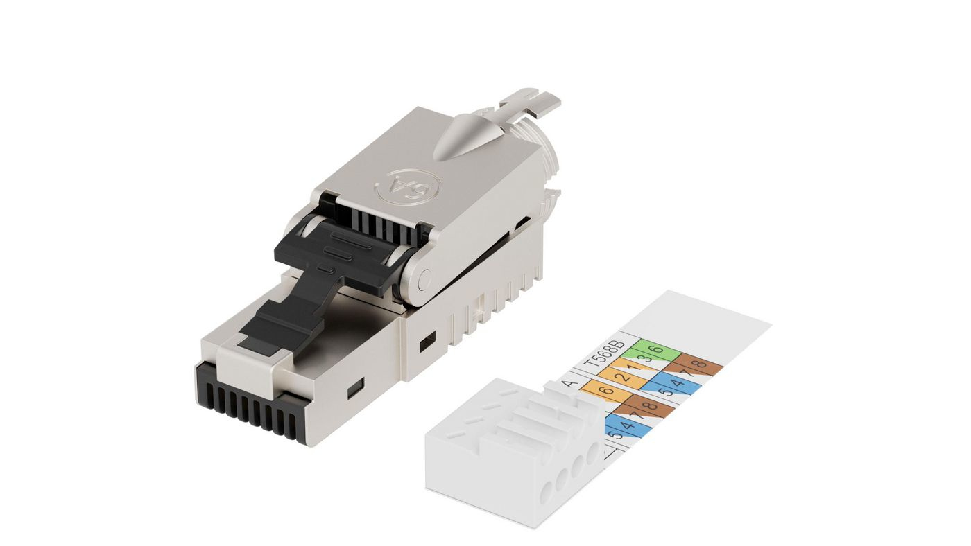 Lanview LVN125417 - RJ45 - Zink - Männlich - Gerade - Cat6a - F/UTP (FTP), Ansicht 2