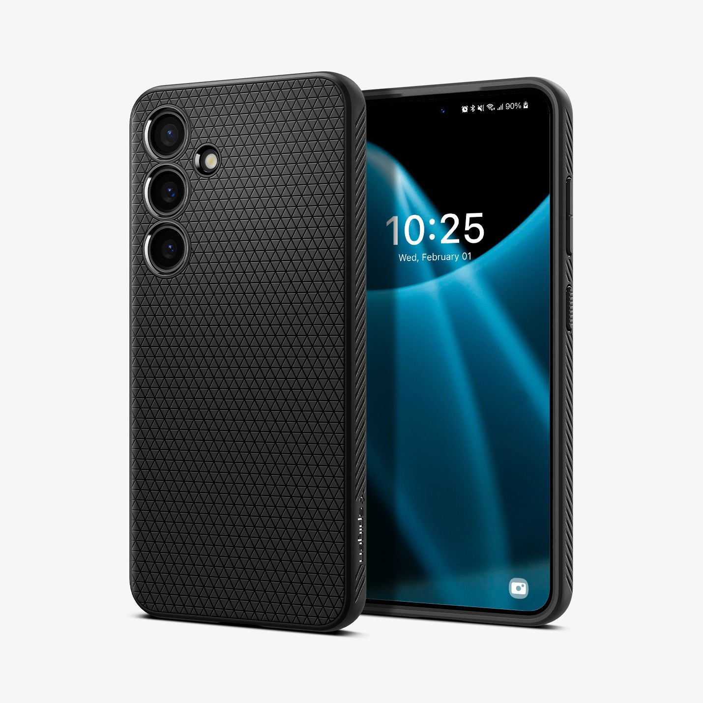 Spigen Liquid Air - Cover - Samsung - Galaxy S24 - 15,8 cm (6.2) - Schwarz, Ansicht 2