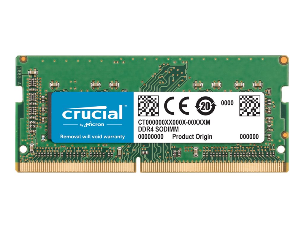 Crucial DDR4 - 8 GB - SO DIMM 260-PIN - 2666 MHz PC4-21300 (CT8G4S266M)