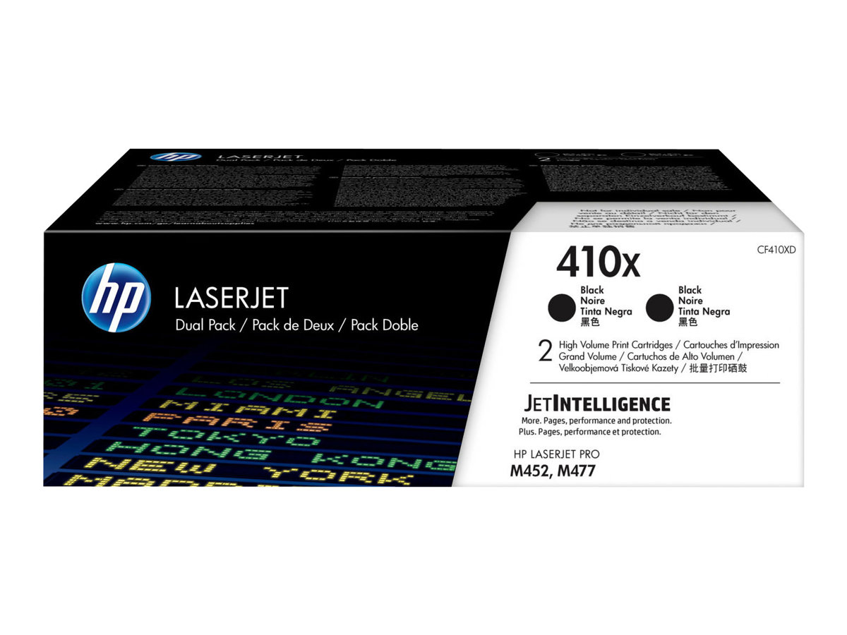 HP 410X - 2er-Pack - Hohe Ergiebigkeit (CF410XD)