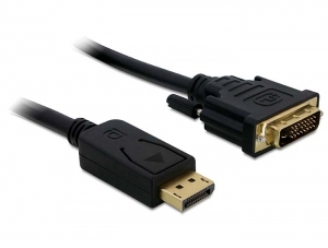 Delock DVI-Kabel - DisplayPort (M) zu DVI-D (M), Ansicht 2