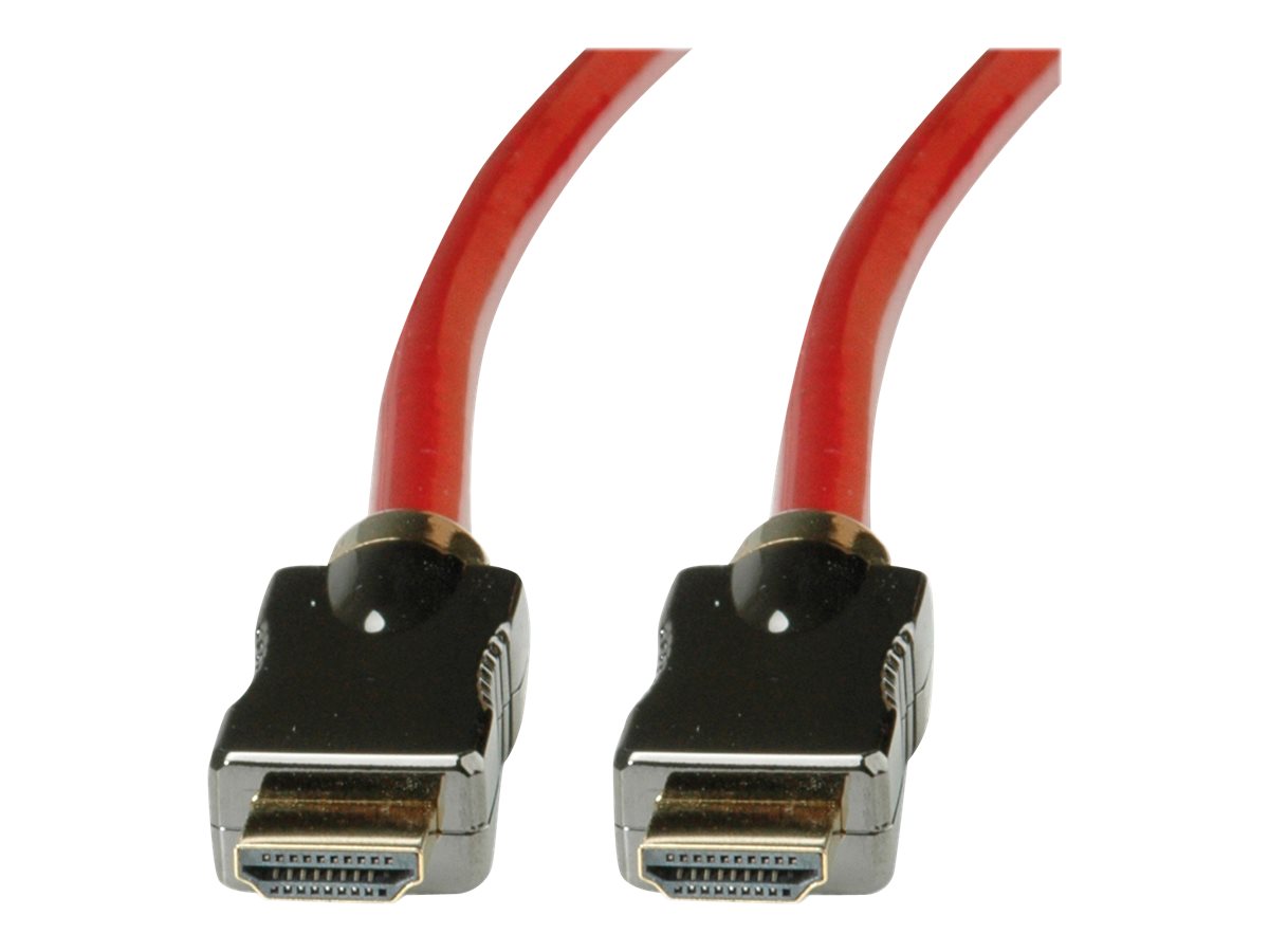 ROLINE HDMI-Kabel mit Ethernet - HDMI männlich zu HDMI männlich