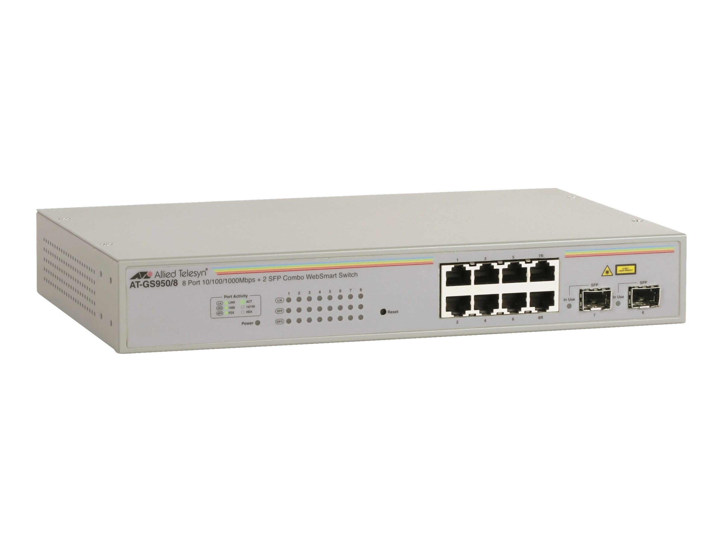 Allied Telesis AT GS9508 WebSmart Switch - Switch