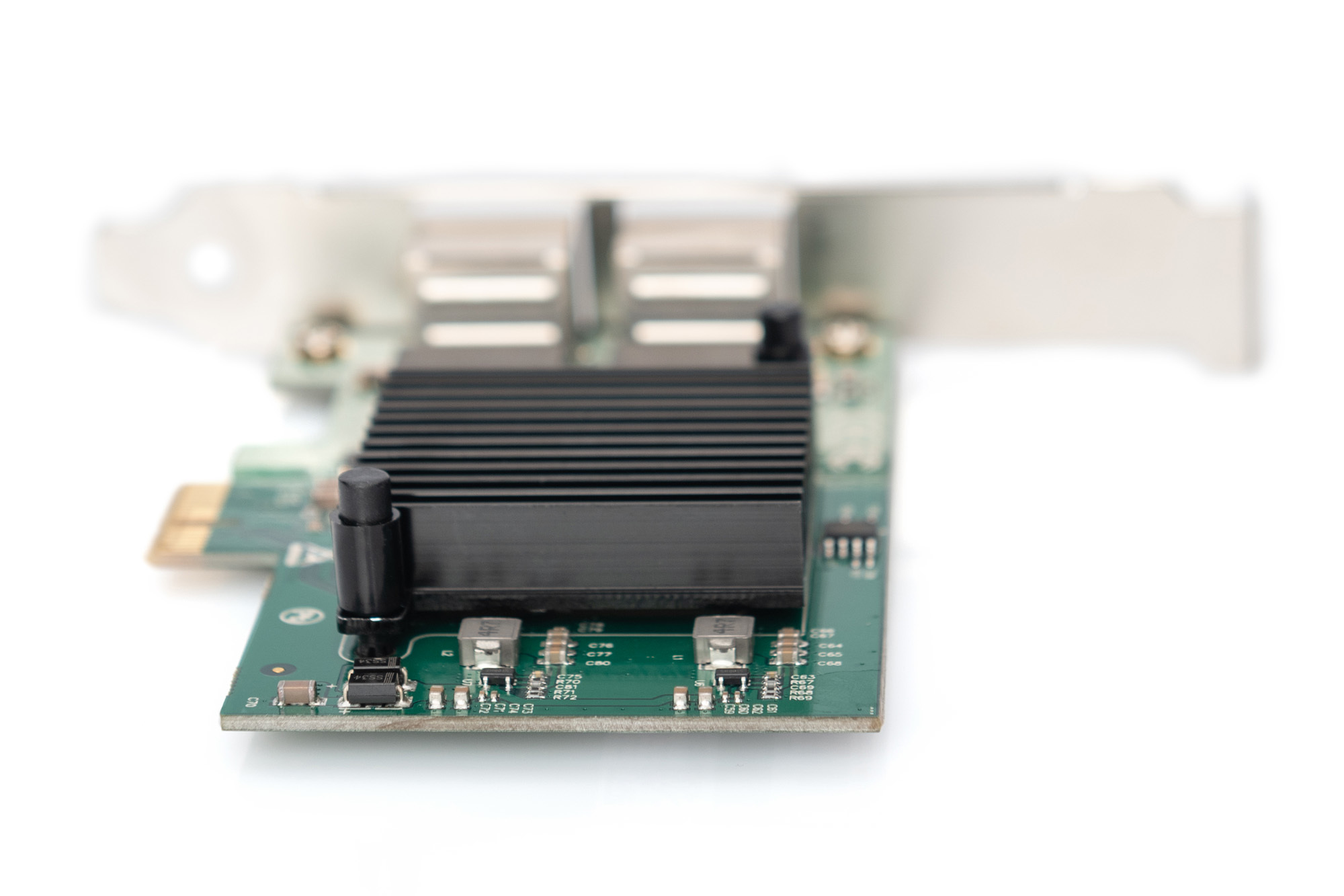 DIGITUS Dual Gigabit Ethernet PCI Express Karte, 2-Port, Ansicht 3