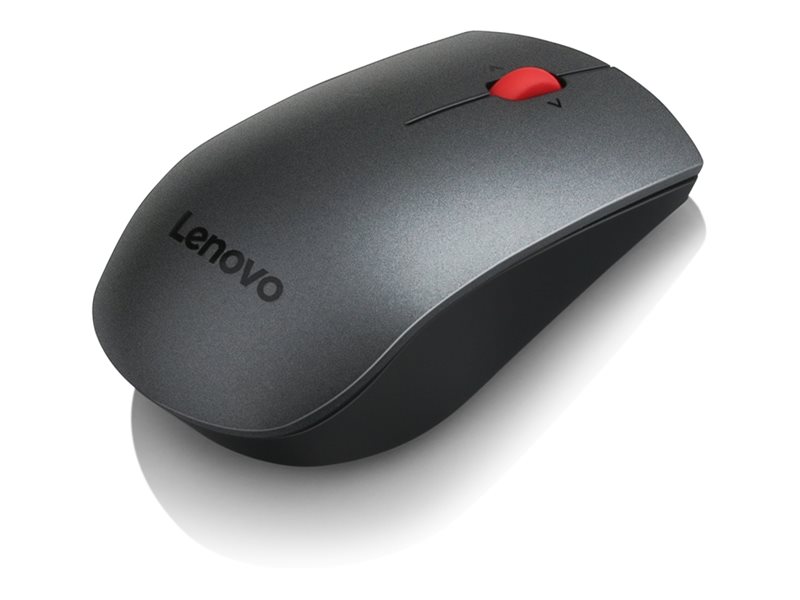 Lenovo Professional - Maus - Laser - 5 Tasten - kabellos - 2.4 GHz - kabelloser Empfänger (USB)