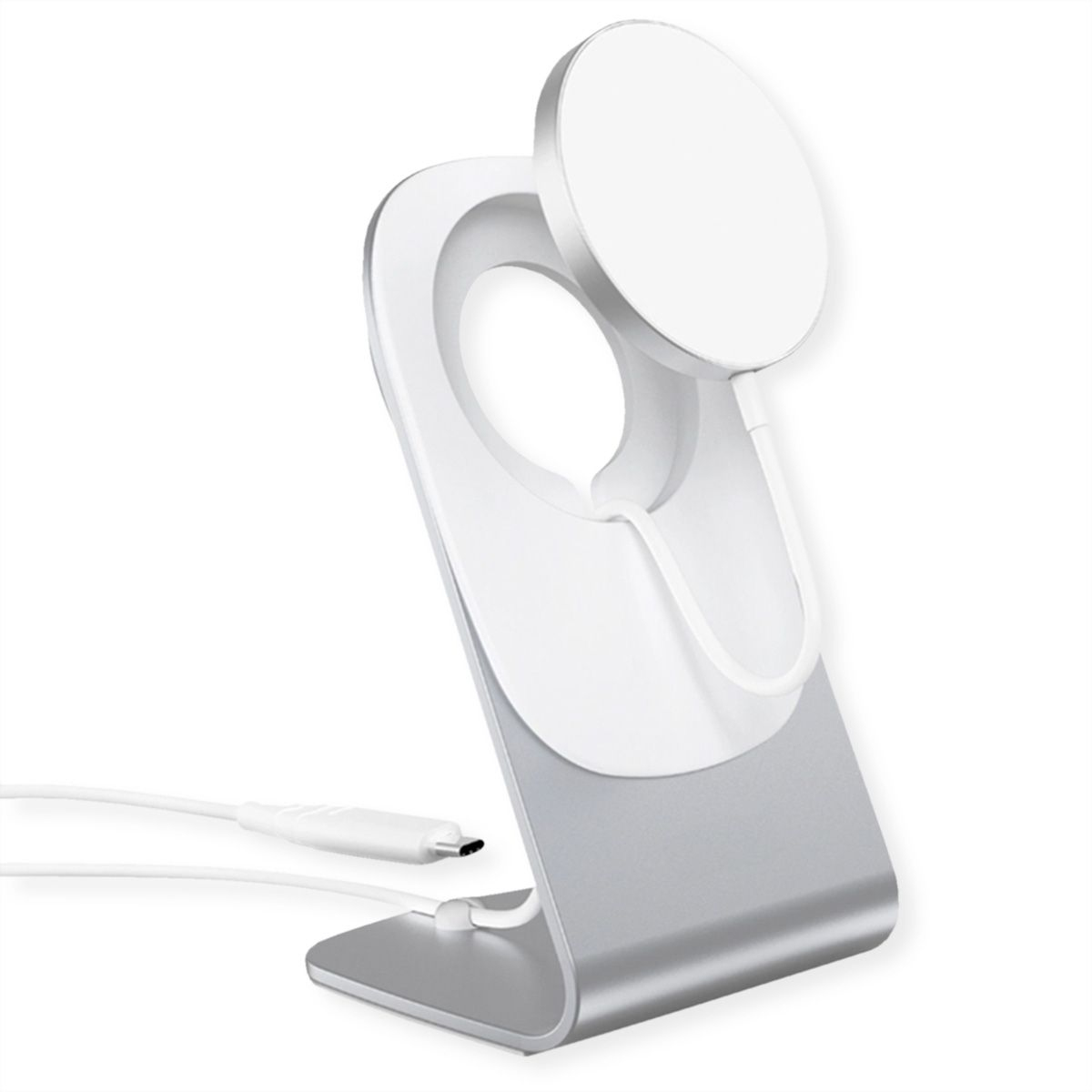 ROLINE Magnet-Induktions-Charger Standfuss 15W, Ansicht 2