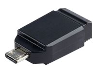 Verbatim USB-Stick  16GB  2.0 Storen Stay + OTG Adapter retail