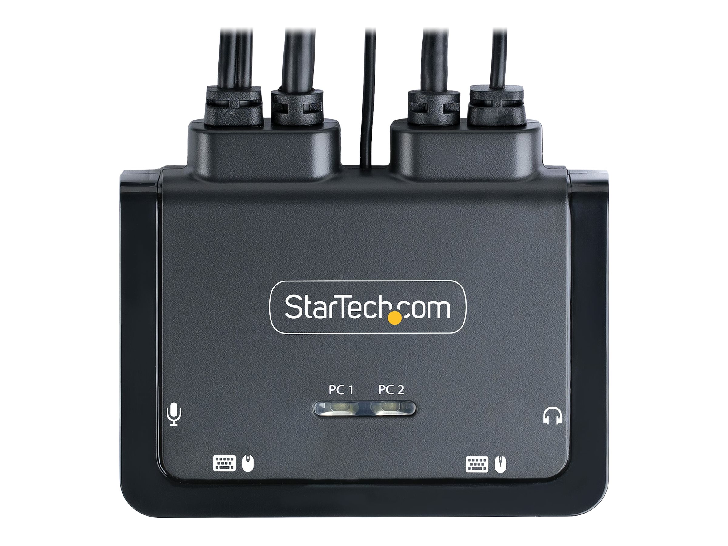 StarTech.com 2-Port Hybrid USB-C HDMI Kabel KVM-Switch