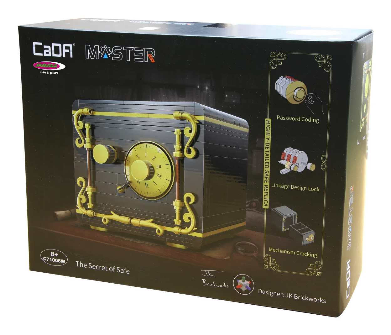 JAMARA CaDA Tresor Bricks grau 8+, Ansicht 3