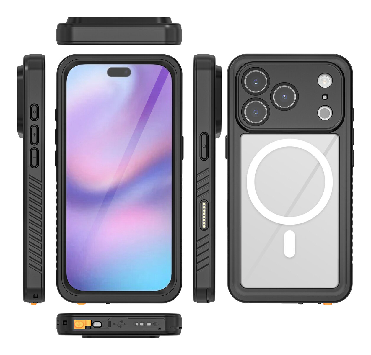 4smarts Wasserdichte Hülle Stark für Apple iPhone 17 Pro, Ansicht 2