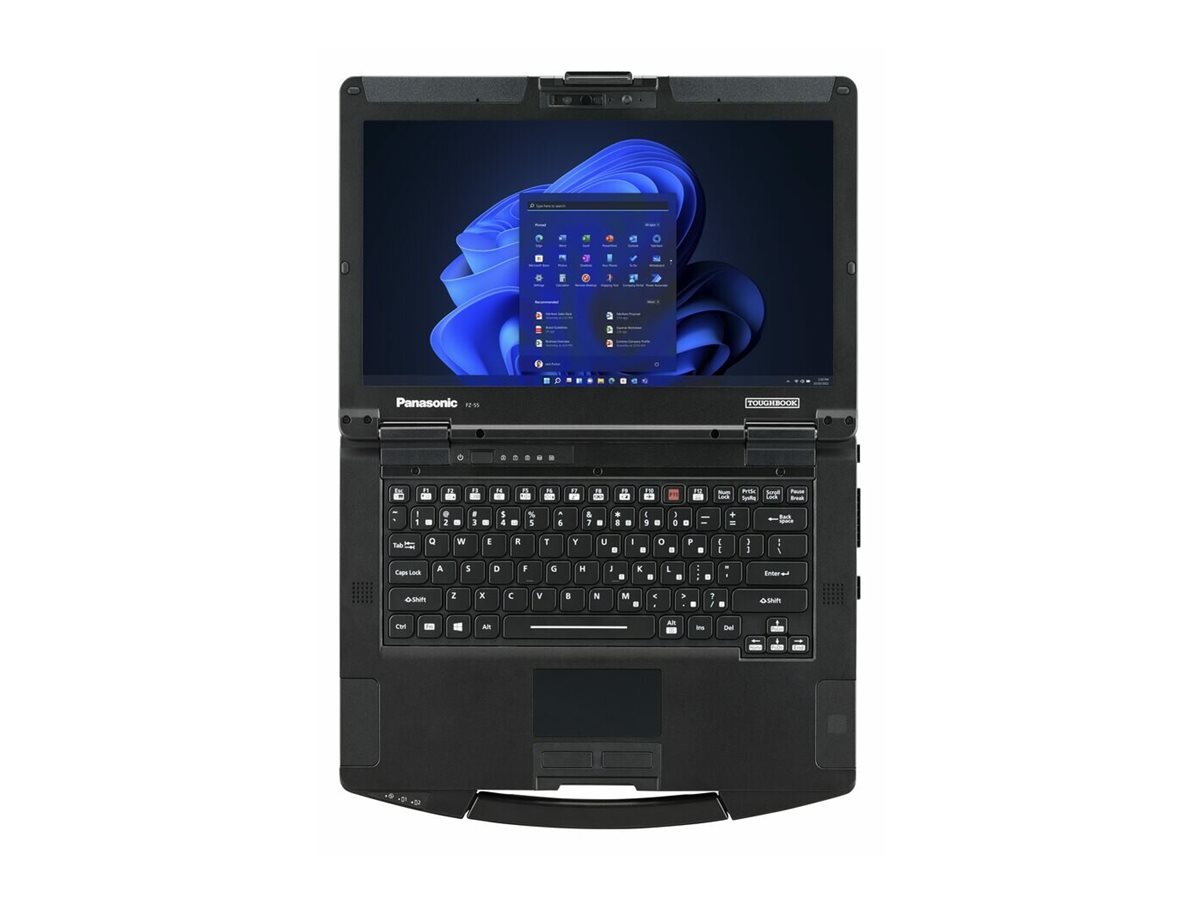 Panasonic Toughbook 55 - Robust - Intel Core i5 1345U - Win 11 Pro - Intel Iris Xe Grafik - 16 GB RAM - 512 GB SSD NVMe, TCG Opal Encryption - 35.6 cm (14")