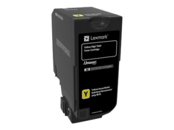 Lexmark Hohe Ergiebigkeit - Gelb - original