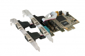 Exsys EX-44064 - Serieller Adapter - PCIe 3.0, Ansicht 2