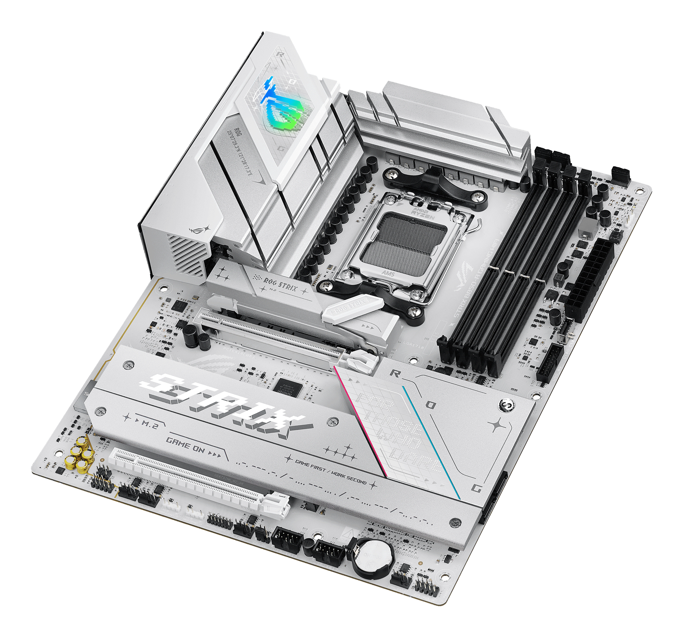 ASUS ROG STRIX B850-A GAMING WIFI - Motherboard - ATX - Socket AM5 - AMD B850 Chipsatz, Onboard-Grafik(CPU erforderlich), Ansicht 2