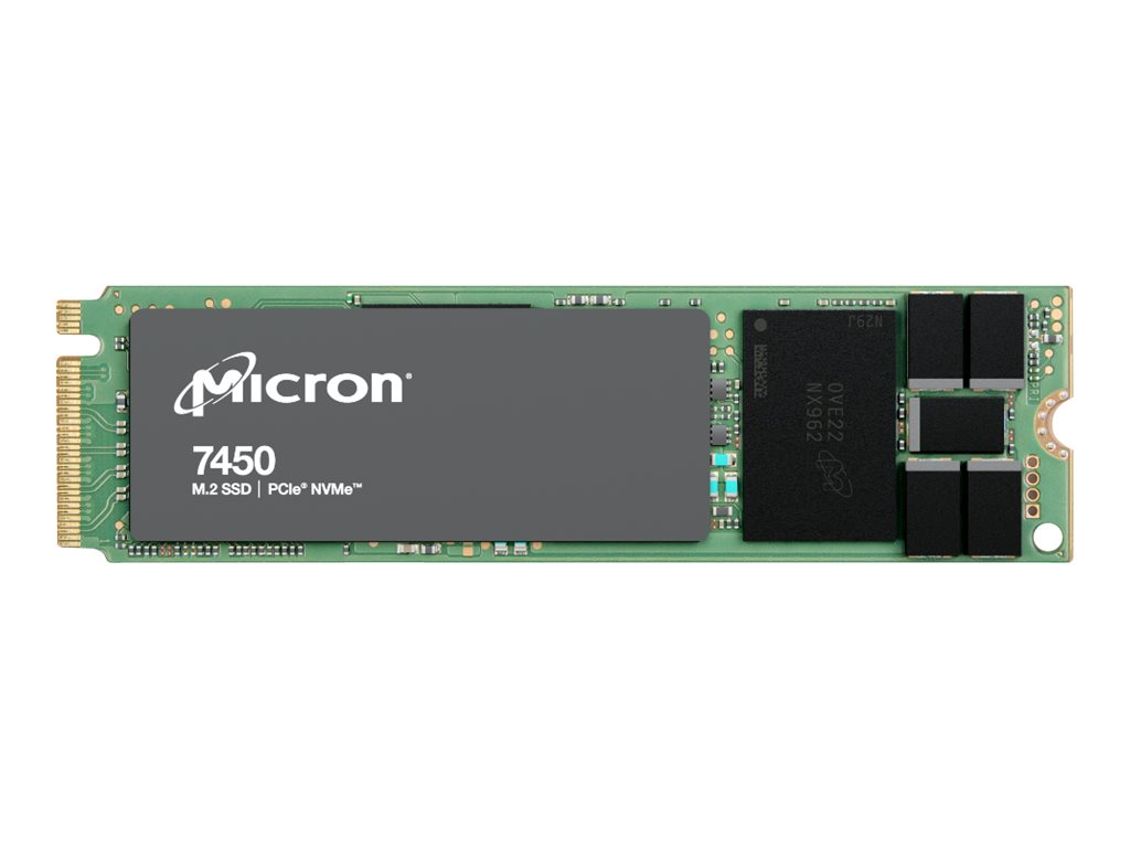 Micron 7450 PRO - SSD - Enterprise - 960 GB - intern - M.2 2280 - PCIe 4.0 (NVMe)