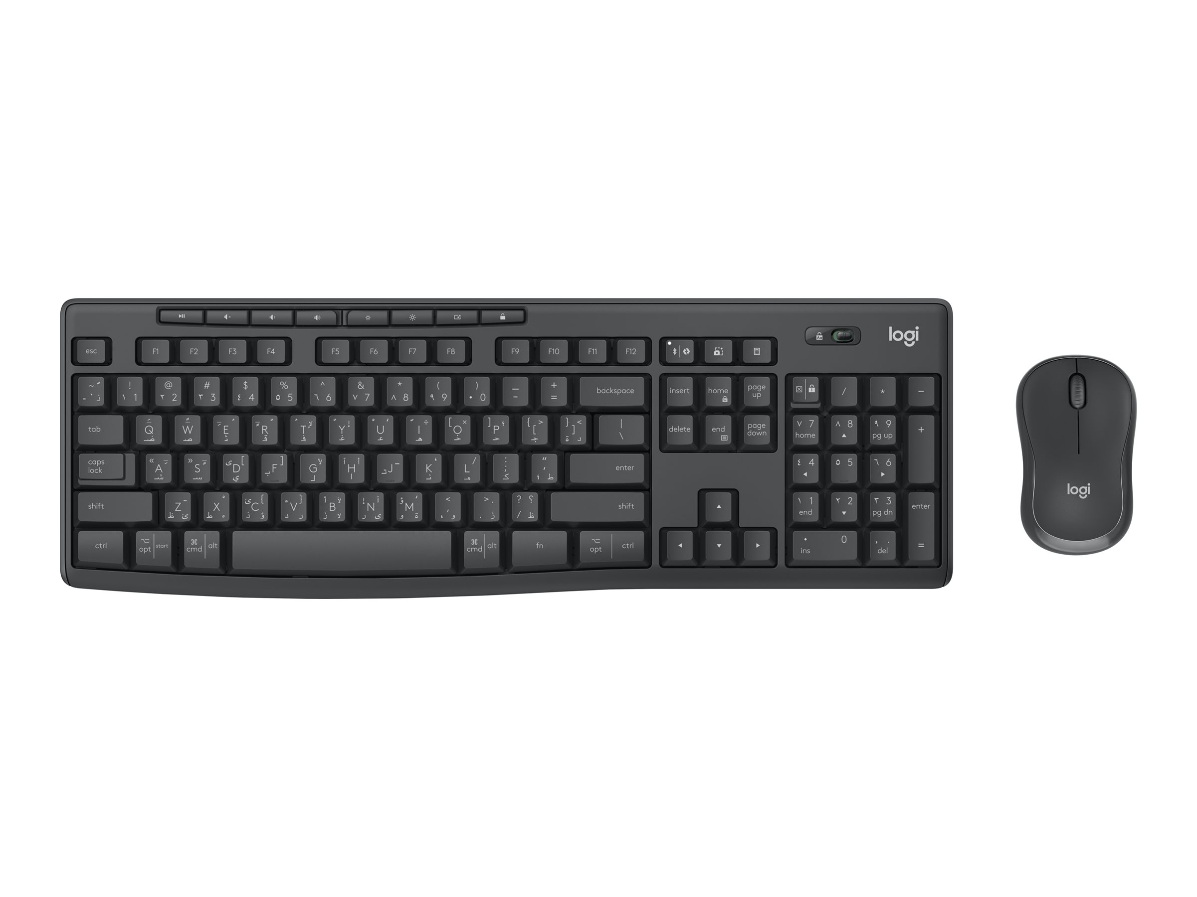 Logitech MK370 Combo for Business - Tastatur-und-Maus-Set - TL: UK, QWERTY, Ansicht 3