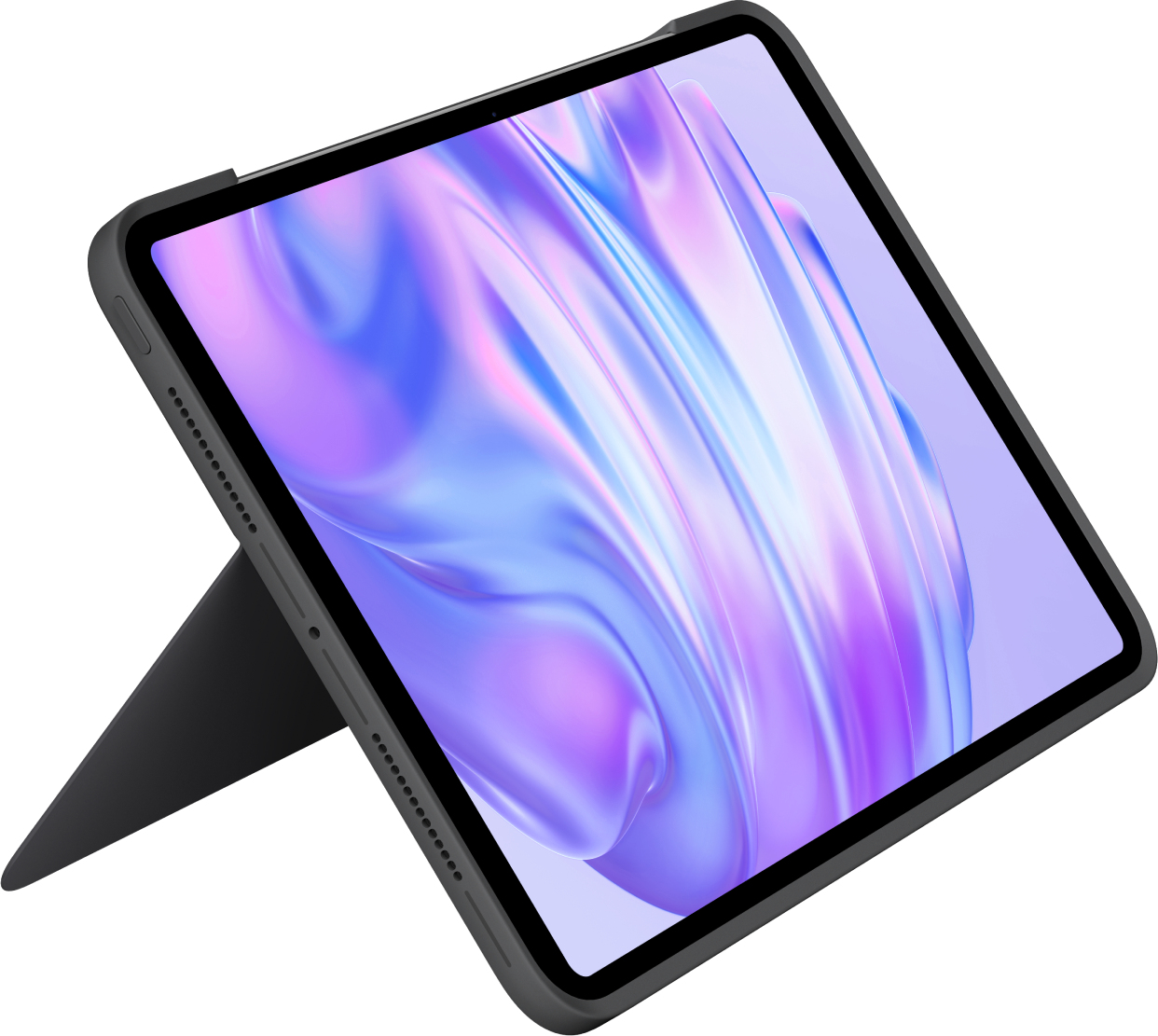 Logitech Combo Touch - Tastatur und Foliohülle - Graphite  Apple 11-inch iPad Pro (M4) - TL: Deutsch, QWERTZ, Ansicht 2