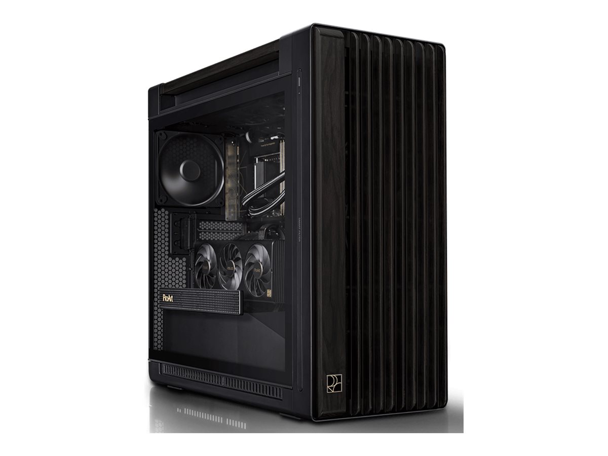 ASUS ProArt PA602 - Wood Edition - mid tower - E-ATX - Seitenteil mit Fenster (gehärtetes Glas)