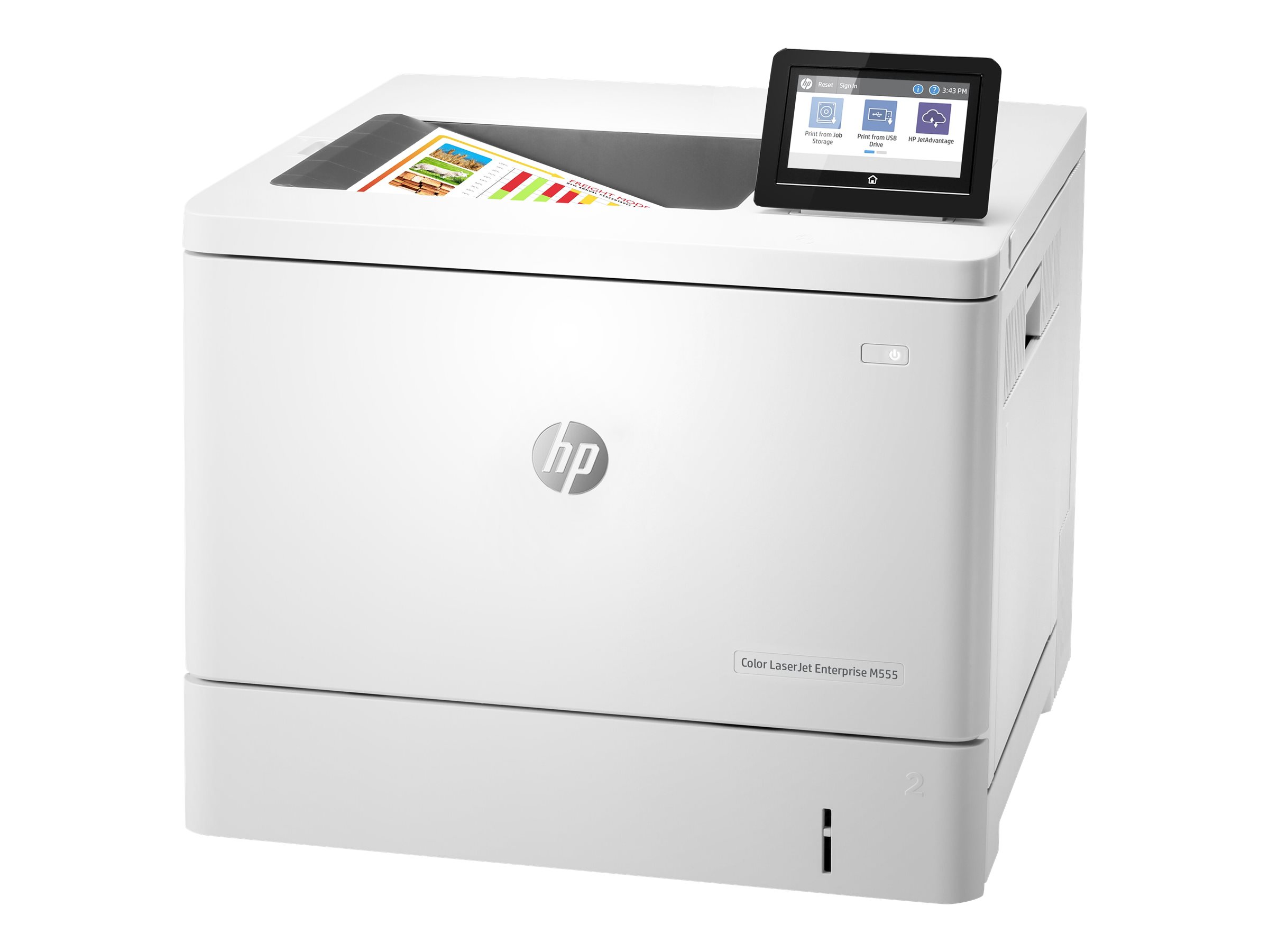 HP Color LaserJet Enterprise M555dn - Drucker - Farbe - Duplex - Laser - A4/Legal
