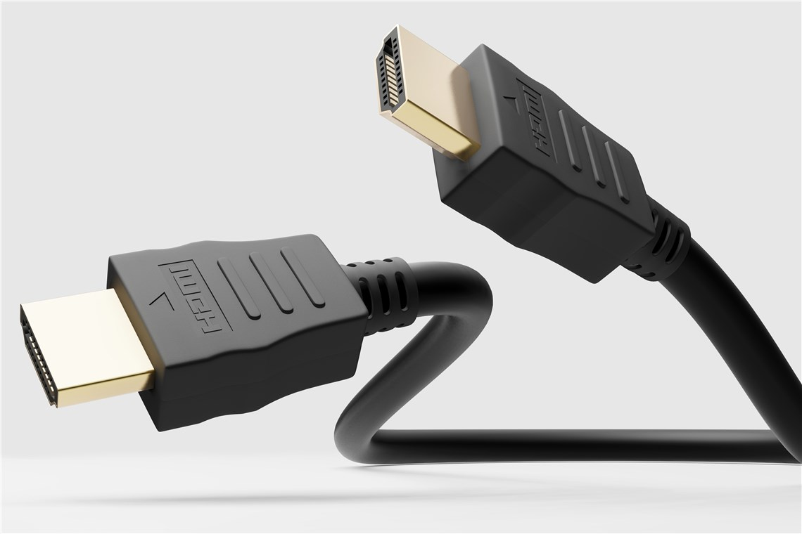 Goobay 61149 - 0,5 m - HDMI Typ A (Standard) - HDMI Typ A (Standard) - 3D - 18 Gbit/s - Schwarz, Ansicht 3