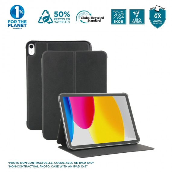 Mobilis RE.LIFE for iPad Pro 11 2024 M4 Black 50% Recycle - Notebook, Ansicht 2