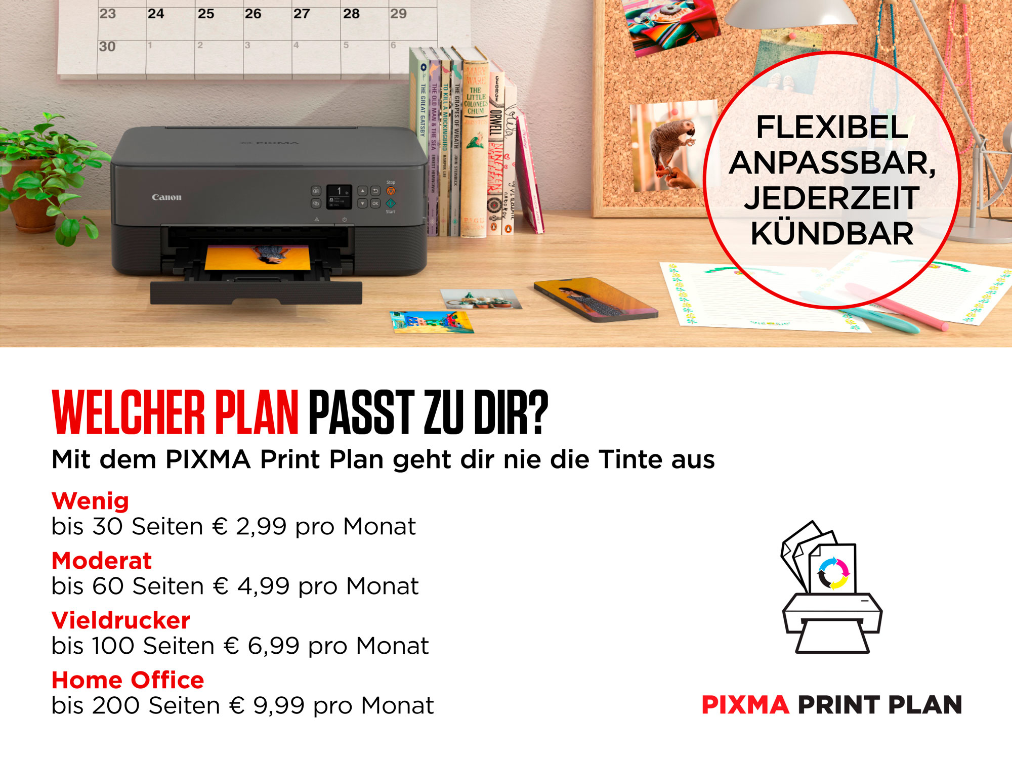 Canon PIXMA TS3751i - Multifunktionsdrucker - Farbe - Tintenstrahl - Legal (216 x 356 mm)/, Ansicht 4