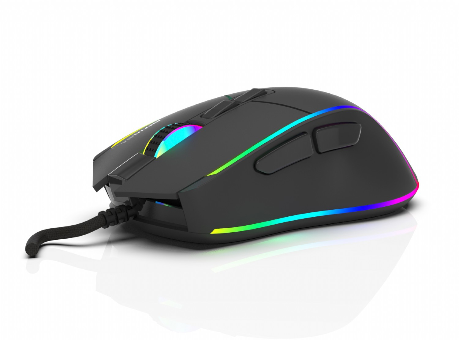INCA IMG-GT16 - rechts - Optisch - USB Typ-A - 6400 DPI - Schwarz, Ansicht 4