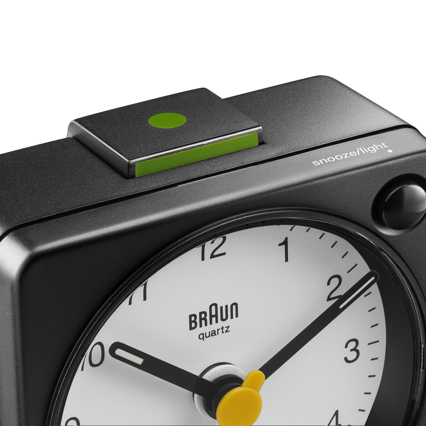 Braun BC02XBW - Quarzwecker - Rechteck - Schwarz - Weiß - 12 h - Analog - Akku, Ansicht 2