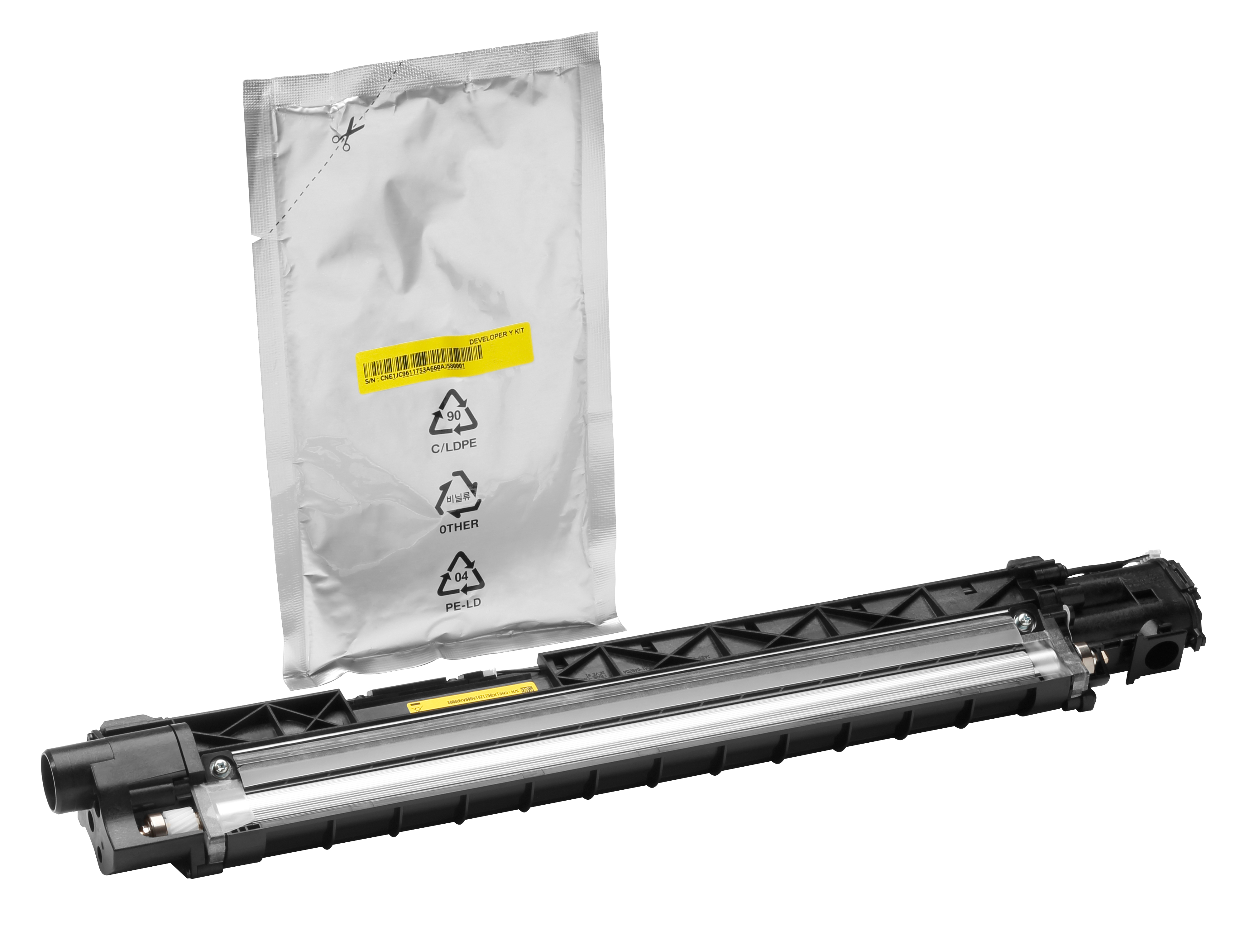HP Color LaserJet 8JM72A Entwicklereinheit - Gelb - Gelb - 1 Stück(e), Ansicht 3