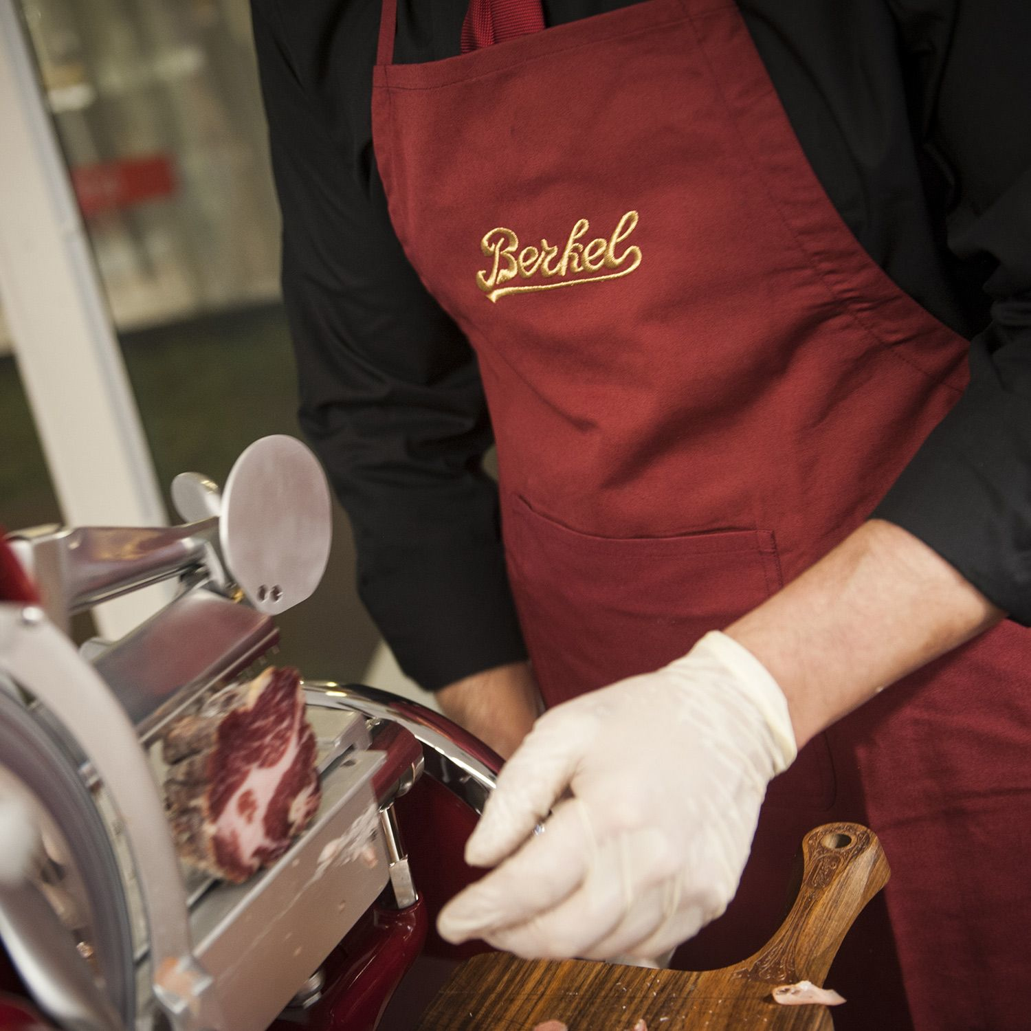Berkel Küchenschürze - Rot/Gold, Ansicht 3