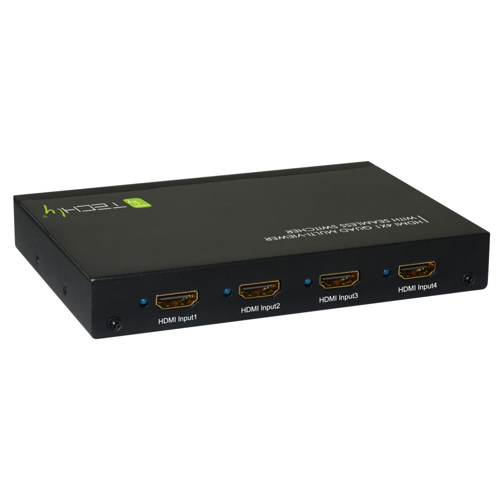 Techly HDMI 4x1 Multi-viewer with seamless switcher, Ansicht 4