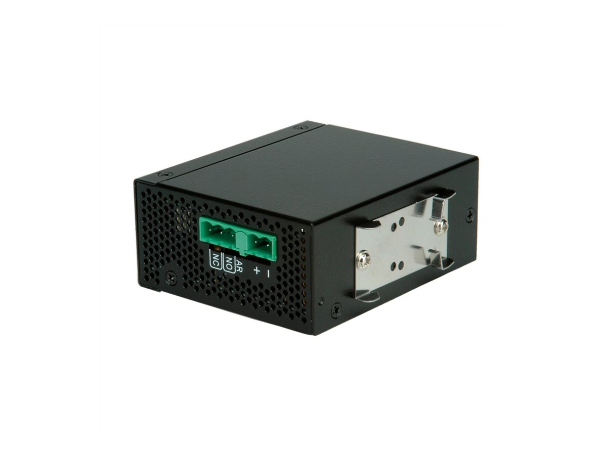 ROLINE Industrie Konverter - Medienkonverter - 1GbE - 10Base-T, 100Base-TX, 1000Base-T, 1000Base-X, 100Base-X - RJ-45 / SFP (mini-GBIC)