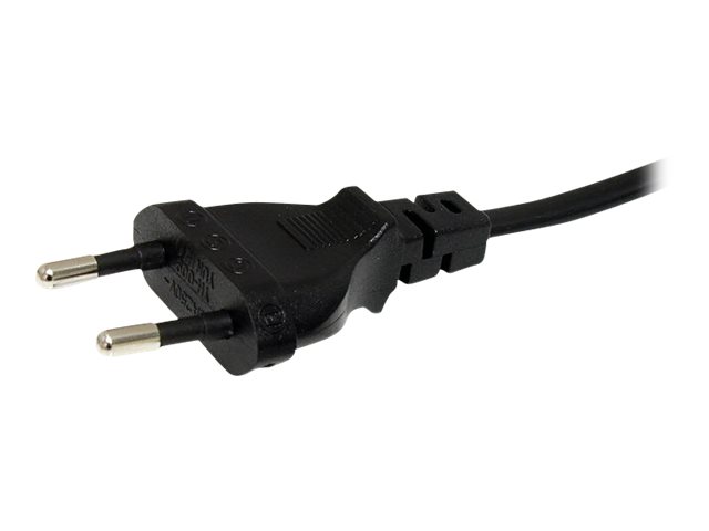 StarTech.com 2 m Laptop Ladekabel, EU Stecker auf C7, 2,5A 250V, 18AWG, Laptop/Drucker Stromkabel, Laptop Ladegerät Kabel, Laptop Netzteil Kabel - UL gelistet (PXT101NBEU)