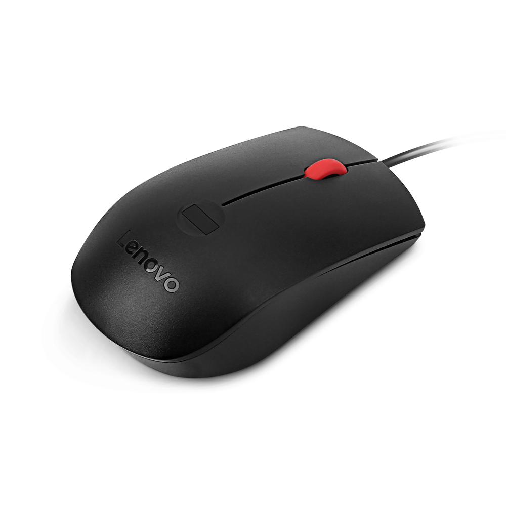 Lenovo Maus - ergonomisch - optisch - 3 Tasten, Ansicht 3