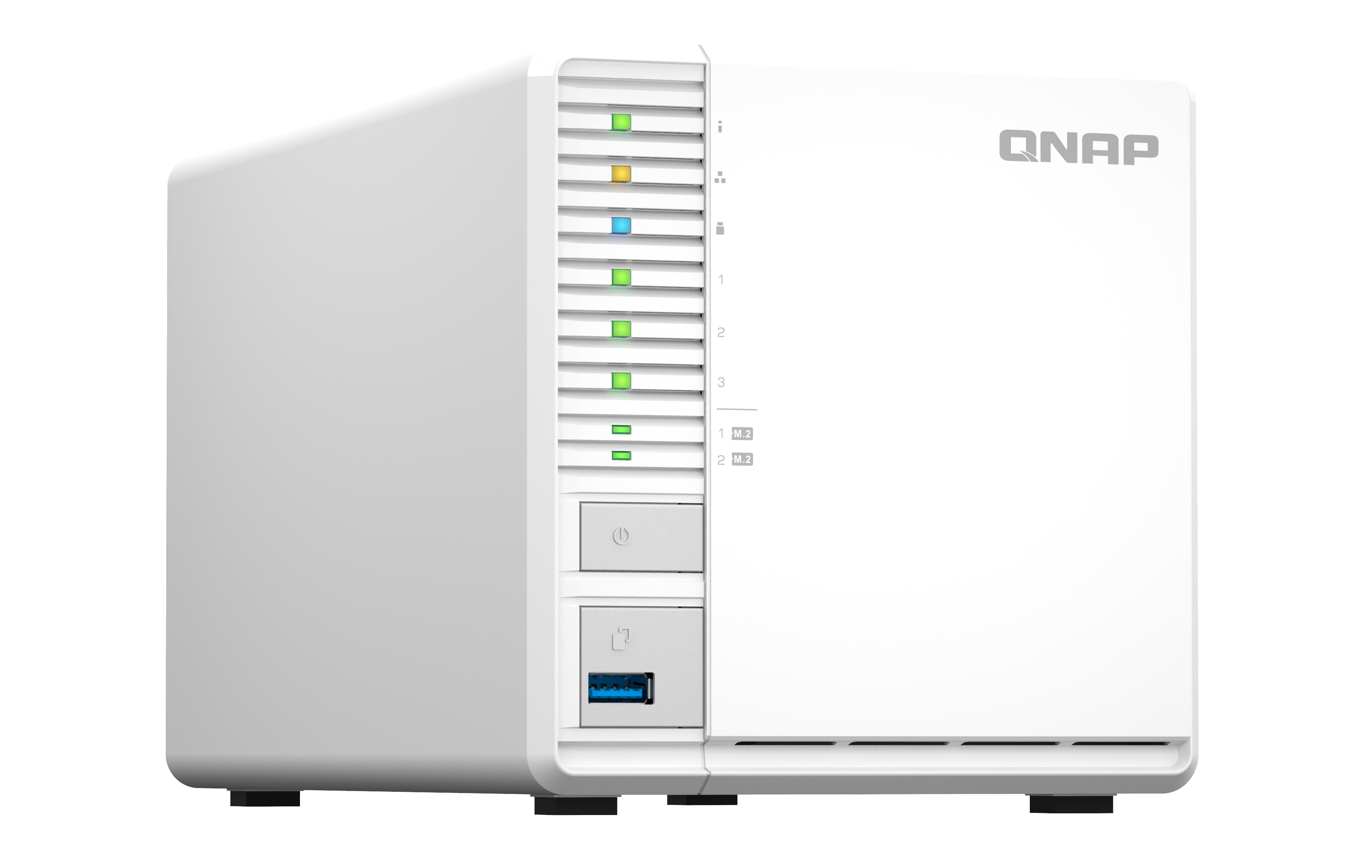 QNAP TS-364 - NAS-Server - 3 Schächte - SATA 6Gb/s, Ansicht 4