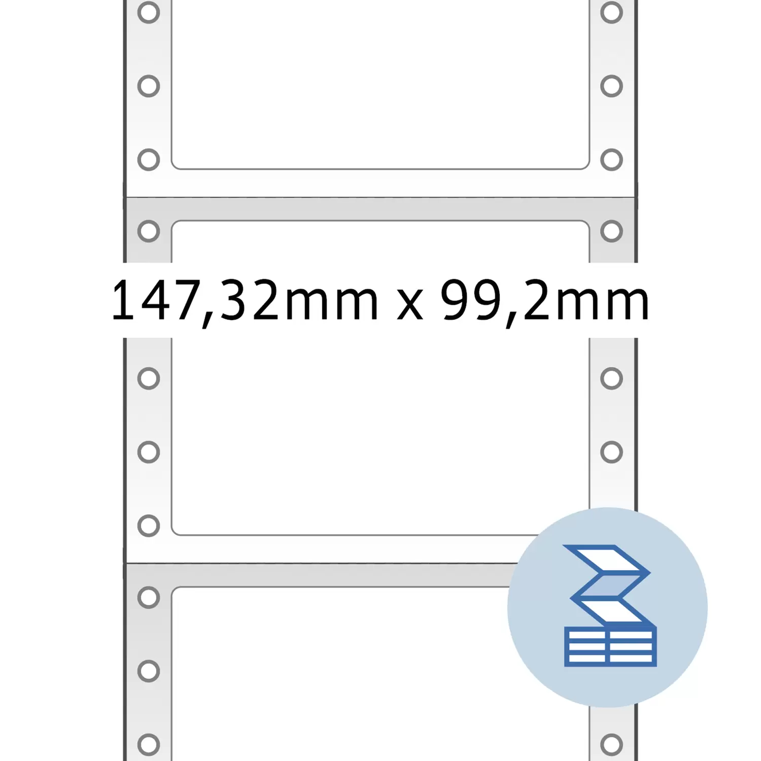 HERMA Computer labels - Papier - matt - permanent selbstklebend, Ansicht 4