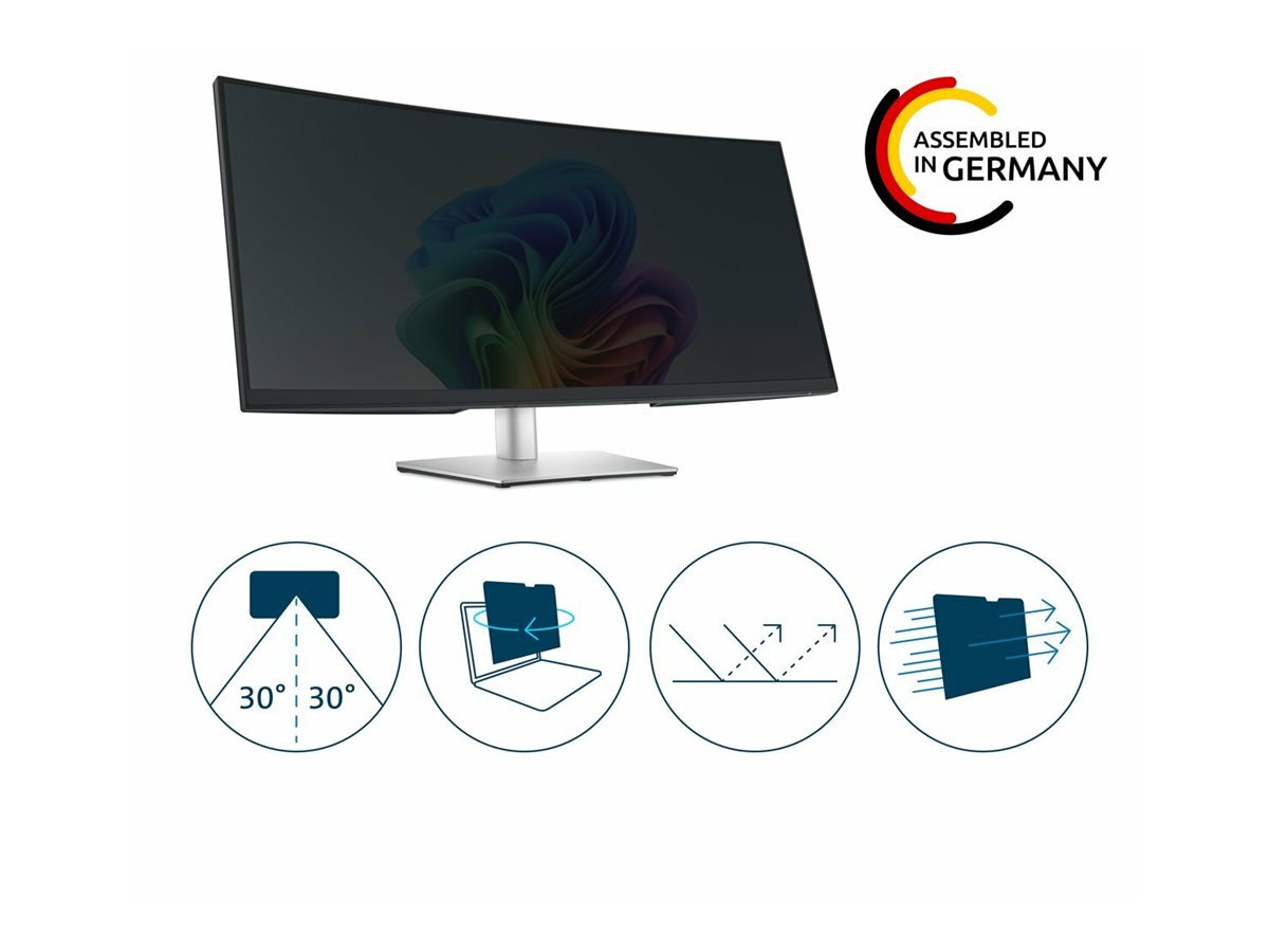 Kensington Blickschutzfilter für Bildschirme - 2-Wege - abnehmbar - 86.4 cm wide (34 Zoll Breitbild)